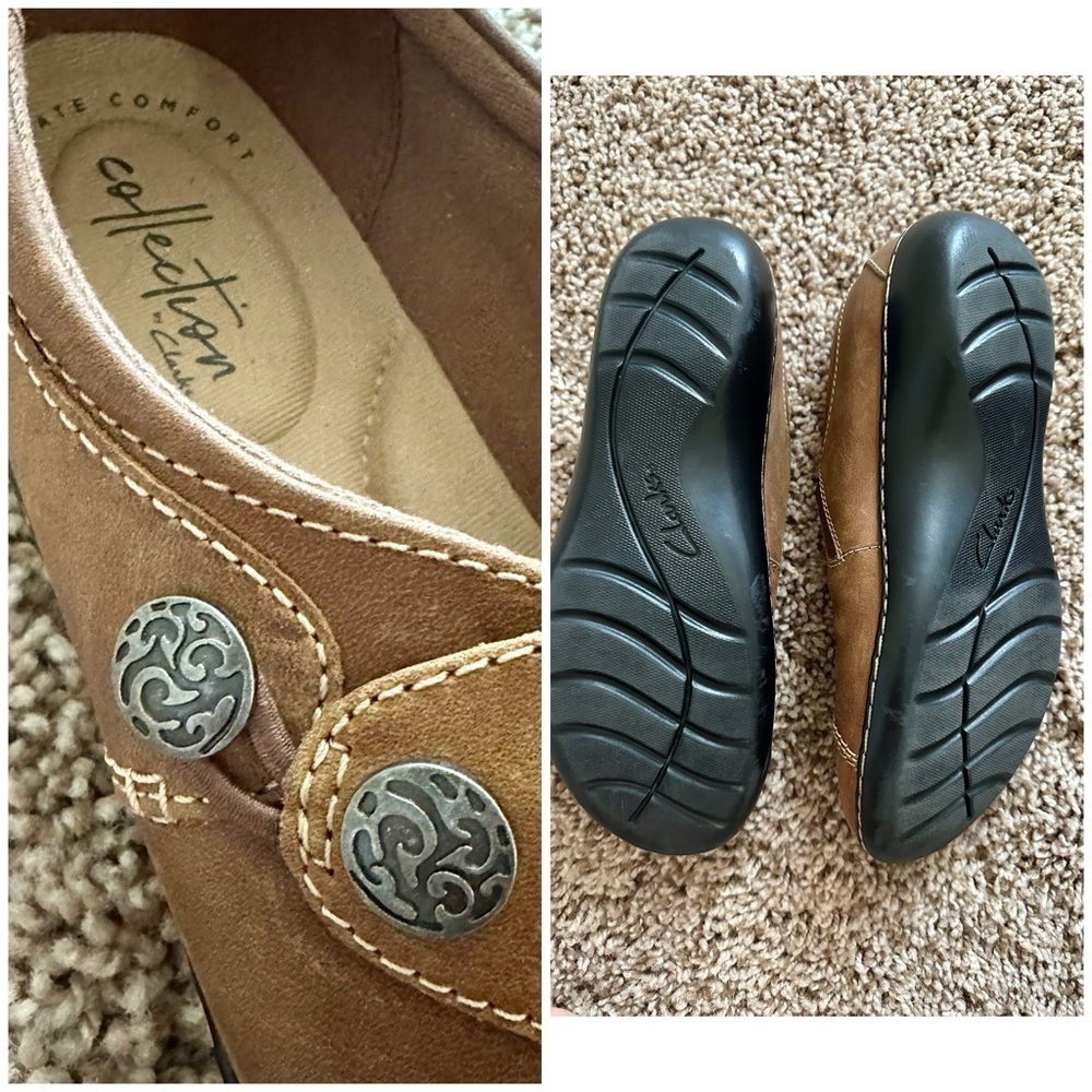 CLARKS Women’s Ashland Lane Q Loafer - size 7 - Picture 3 of 4